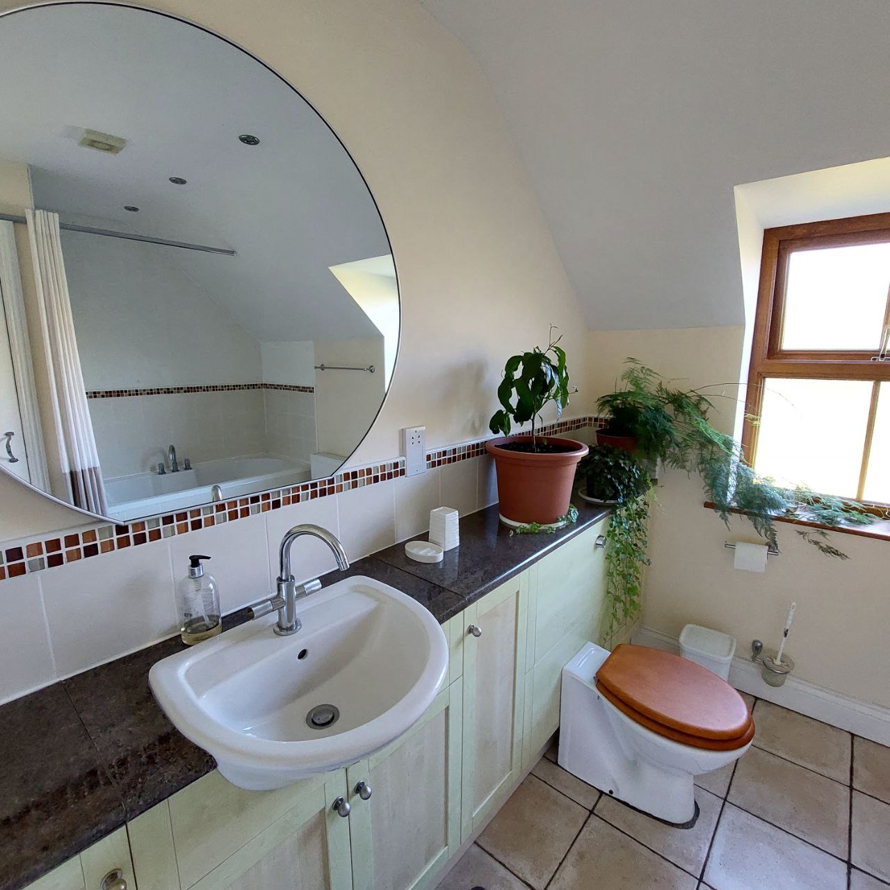 Bath upstairs